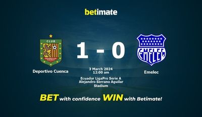 Deportivo Cuenca vs Emelec Forudsigelse, odds og væddemål 03/02/2024