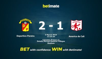 Deportivo Pereira vs America de Cali Forudsigelse, odds og væddemål 03/02/2024