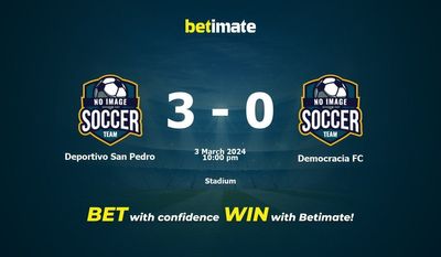 Deportivo San Pedro vs Democracia FC Forudsigelse, odds og væddemål 03/03/2024