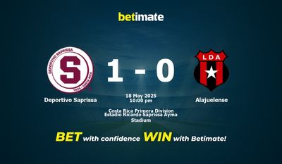 Deportivo Saprissa vs Alajuelense Forudsigelse, odds og væddemål 18/05/2025