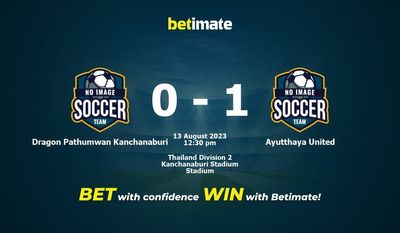 Dragon Pathumwan Kanchanaburi vs Ayutthaya United Forudsigelser, odds og væddemål 13/08/2023