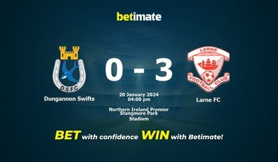 Dungannon Swifts vs Larne FC Forudsigelse, odds og væddemål 20/01/2024