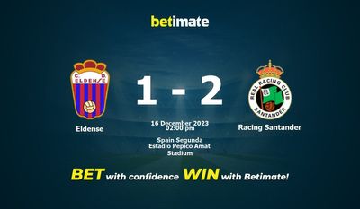 Eldense vs Racing Santander Forudsigelse, odds og væddemål 16/12/2023