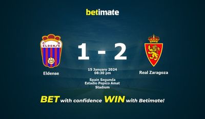 Eldense vs Real Zaragoza Forudsigelse, odds og væddemål 15/01/2024