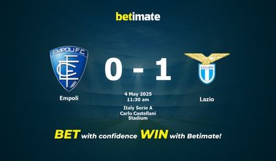 Empoli vs Lazio Forudsigelse, odds og væddemål 05/04/2025