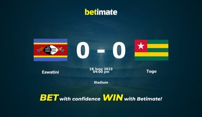 Eswatini vs Togo Forudsigelse, odds og væddemålstips 18/06/2023
