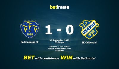 Falkenbergs FF vs IK Oddevold Forudsigelse, Odds & Betting Tips 30/09/2023
