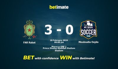 FAR Rabat vs Mouloudia Oujda Forudsigelse, odds og væddemålstips 18/02/2024