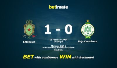 FAR Rabat vs Raja Casablanca Forudsigelse, odds og væddemål 02/11/2024