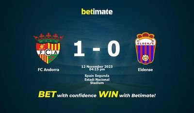 FC Andorra vs Eldense Forudsigelse, odds og væddemål 11/12/2023