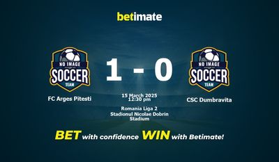 FC Arges Pitesti vs CSC Dumbravita Forudsigelse, odds og væddemål 03/15/2025