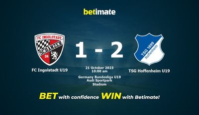 FC Ingolstadt U19 vs TSG Hoffenheim U19 Forudsigelse, odds og væddemål 21/10/2023
