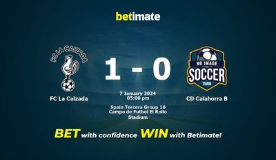 FC La Calzada vs CD Calahorra B Forudsigelse, odds og væddemål 01/07/2024