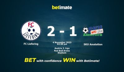FC Liefering vs SKU Amstetten Forudsigelse, odds og væddemål 11/04/2023