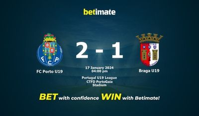 FC Porto U19 vs Braga U19 Forudsigelse, odds og væddemål 17/01/2024