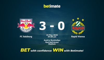FC Salzburg vs Rapid Wien Forudsigelser, Odds & Spiltips 24/05/2025