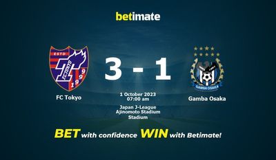FC Tokyo vs Gamba Osaka Forudsigelse, odds og væddemål 10/01/2023