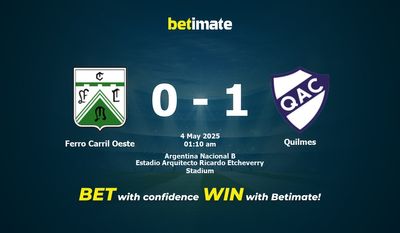 Ferro Carril Oeste vs Quilmes Forudsigelse, odds og væddemål 05/04/2025