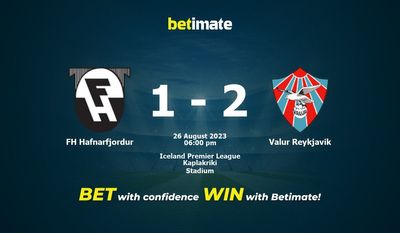 FH Hafnarfjordur vs Valur Reykjavik Forudsigelse, odds og væddemål 26/08/2023