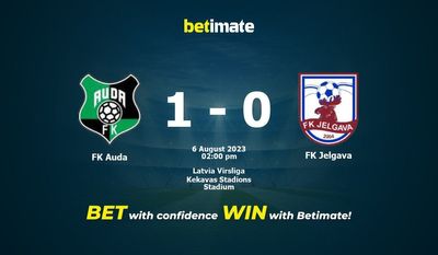 FK Auda vs FK Jelgava Forudsigelse, odds og væddemål 08/06/2023
