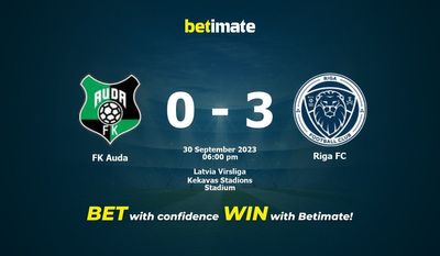 FK Auda vs Riga FC Forudsigelse, odds og væddemål 30/09/2023