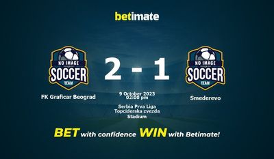FK Graficar Beograd vs Smederevo Forudsigelse, odds og væddemål 10/09/2023