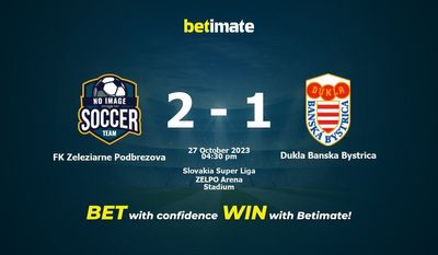FK Zeleziarne Podbrezova vs Dukla Banska Bystrica Forudsigelse, odds og væddemål 27/10/2023