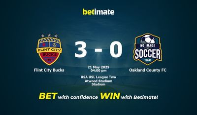 Flint City Bucks vs Oakland County FC Forudsigelser, odds og spiltips 21/05/2025