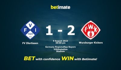 FV Illertissen vs Wurzburger Kickers Forudsigelse, odds og væddemål 08/09/2023