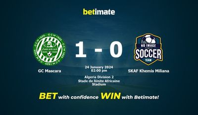 GC Mascara vs SKAF Khemis Miliana Forudsigelse, odds og væddemål 24/01/2024