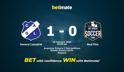 Generelt Lamadrid vs Real Pilar Forudsigelse, odds og væddemålstips 19/02/2024