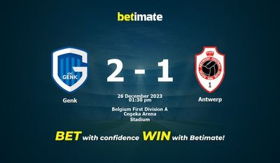 Genk vs Antwerpen Forudsigelse, odds og væddemål 26/12/2023