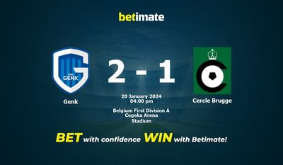 Genk vs Cercle Brugge Forudsigelse, odds og væddemål 20/01/2024