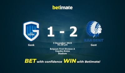 Genk vs Gent Forudsigelse, odds og væddemål 12/03/2023