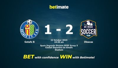 Getafe B vs Illescas forudsigelse, odds og væddemål 22/10/2023