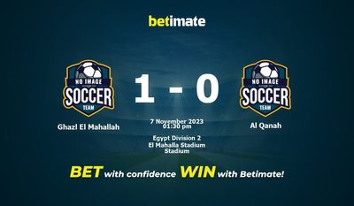 Ghazl El Mahallah vs Al Qanah Forudsigelse, odds og væddemål 11/07/2023