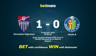 Gimnastica Segoviana vs Getafe B Forudsigelse, odds og væddemål 02/04/2024
