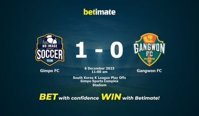 Gimpo FC vs Gangwon FC Forudsigelse, odds og væddemål 12/06/2023