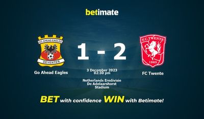 Go Ahead Eagles vs FC Twente Forudsigelse, odds og væddemål 12/03/2023