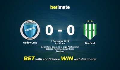 Godoy Cruz vs Banfield Forudsigelse, odds og væddemål 12/03/2023