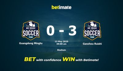 Guangdong Mingtu vs Ganzhou Ruishi Forudsigelse, odds og spiltips 13/05/2025