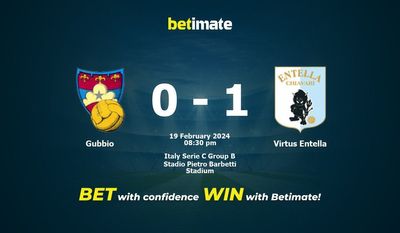 Gubbio vs Virtus Entella Forudsigelse, odds og væddemålstips 19/02/2024