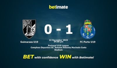 Guimaraes U19 vs FC Porto U19 Forudsigelse, odds og væddemål 22/12/2023
