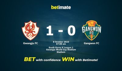Gwangju FC vs Gangwon FC Forudsigelse, odds og væddemål 10/08/2023