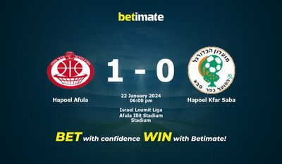 Hapoel Afula vs Hapoel Kfar Saba Forudsigelse, odds og væddemål 22/01/2024