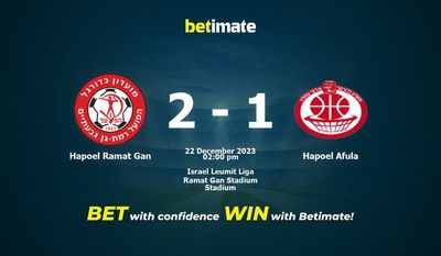 Hapoel Ramat Gan vs Hapoel Afula Forudsigelse, odds og væddemål 22/12/2023