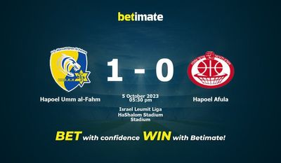 Hapoel Umm al-Fahm vs Hapoel Afula Forudsigelse, odds og væddemål 10/05/2023