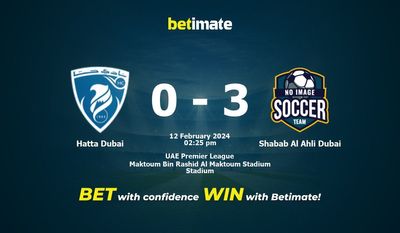 Hatta Dubai vs Shabab Al Ahli Dubai Forudsigelse, odds og væddemål 02/12/2024