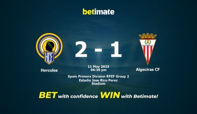 Hercules vs Algeciras CF Forudsigelse, odds og spiltips 05/11/2025