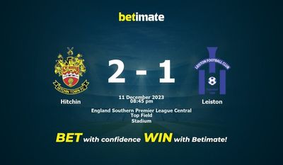 Hitchin vs Leiston Forudsigelse, odds og væddemål 12/11/2023